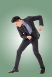 Выкапывая представление или использование лопаткоулавливателя стоковые изображения Выкапывая представление или использование лопаткоулавливателя стоковые изображения