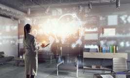 Высокие технологии для вашего успеха Мультимедиа Стоковые Фото Высокие технологии для вашего успеха Мультимедиа Стоковые Фото