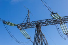 Высоковольтная линия стоковые изображения Высоковольтная линия стоковые изображения