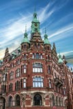 Германия hamburg Старое здание склада стоковое изображение rf Германия hamburg Старое здание склада стоковое изображение rf