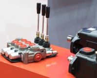 Гидравлический блок модулирующей лампы для evaculator стоковая фотография Гидравлический блок модулирующей лампы для evaculator стоковая фотография