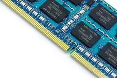 Голубая ручка RAM ГДР на изолированной предпосылке стоковое изображение Голубая ручка RAM ГДР на изолированной предпосылке стоковое изображение
