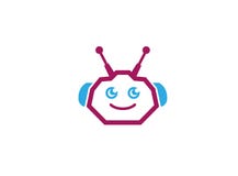 Голова, киборг или андроид робота для иллюстратора дизайна логотипа бесплатная иллюстрация Голова, киборг или андроид робота для иллюстратора дизайна логотипа бесплатная иллюстрация