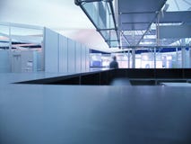 голубая выставка info стола