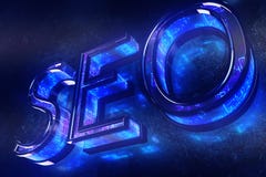 Голубая предпосылка SEO бесплатная иллюстрация Голубая предпосылка SEO бесплатная иллюстрация