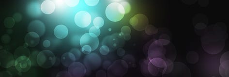 Голубая предпосылка света bokeh, знамя E иллюстрация вектора Голубая предпосылка света bokeh, знамя E иллюстрация вектора