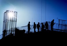 голубая строительная площадка голубая строительная площадка