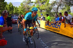 Гонка цикла Vuelta España Ла Peleton гонки велосипеда стоковые фотографии rf Гонка цикла Vuelta España Ла Peleton гонки велосипеда стоковые фотографии rf