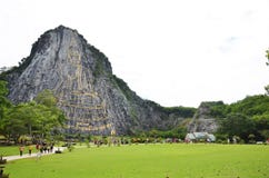 Гора Будды вызвала Khao Cheejan или Khao Chee Chan стоковые изображения Гора Будды вызвала Khao Cheejan или Khao Chee Chan стоковые изображения