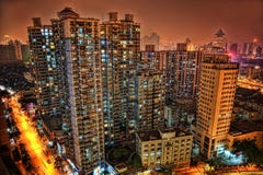 горизонт shanghai стоковое изображение rf горизонт shanghai стоковое изображение rf