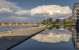 Городок Tempe в AZ стоковая фотография Городок Tempe в AZ стоковая фотография