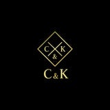Гостиница писем c и k или логотип вектора бутика C, эмблема букв алфавита k бесплатная иллюстрация Гостиница писем c и k или логотип вектора бутика C, эмблема букв алфавита k бесплатная иллюстрация