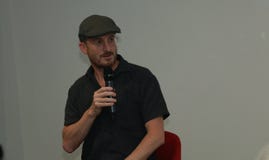 Даррен Aronofsky в Армении стоковое изображение Даррен Aronofsky в Армении стоковое изображение