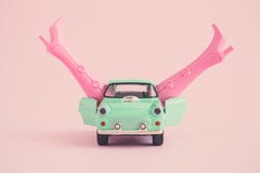 Делать влюбленность в концепции конспекта автомобиля стоковое фото Делать влюбленность в концепции конспекта автомобиля стоковое фото