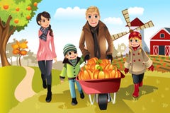 делать тыкву заплаты семьи иллюстрация штока делать тыкву заплаты семьи иллюстрация штока