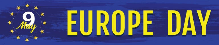 День Европы Ежегодный праздничный день в мае иллюстрация штока День Европы Ежегодный праздничный день в мае иллюстрация штока