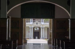 Деталь церков в Каракасе стоковое фото rf Деталь церков в Каракасе стоковое фото rf