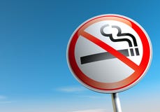 для некурящих иллюстрация вектора для некурящих иллюстрация вектора