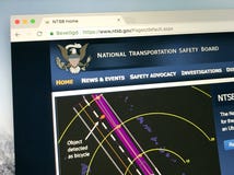 Домашняя страница Национального Совета по Безопасности транспорта - NTSB стоковые фотографии rf Домашняя страница Национального Совета по Безопасности транспорта - NTSB стоковые фотографии rf