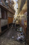 Другой пакостный переулок в Варанаси стоковые изображения Другой пакостный переулок в Варанаси стоковые изображения