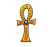 Египетский символ Ankh бесплатная иллюстрация Египетский символ Ankh бесплатная иллюстрация