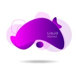 Жидкостным абстрактным современным предпосылка design_violet изолированна иллюстрация вектора Жидкостным абстрактным современным предпосылка design_violet изолированна иллюстрация вектора