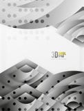 Завихряйтесь и развевайтесь объекты влияния 3d, абстрактный дизайн вектора шаблона иллюстрация штока Завихряйтесь и развевайтесь объекты влияния 3d, абстрактный дизайн вектора шаблона иллюстрация штока