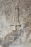 Загадочные megalithic штендеры Tiya, место всемирного наследия ЮНЕСКО, Эфиопия стоковое изображение Загадочные megalithic штендеры Tiya, место всемирного наследия ЮНЕСКО, Эфиопия стоковое изображение