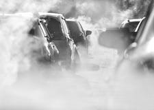 Загрязнение окружающей среды горючим газом автомобиля стоковое фото Загрязнение окружающей среды горючим газом автомобиля стоковое фото