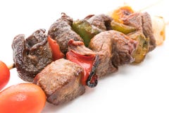 Зажаренная ручка bbq говядины Стоковое фото RF Зажаренная ручка bbq говядины Стоковое фото RF