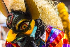Замаскированные танцоры Virgen del Кармен Pisac Cuzco Перу стоковая фотография rf Замаскированные танцоры Virgen del Кармен Pisac Cuzco Перу стоковая фотография rf