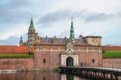 Замок Kronborg в Дании стоковые фото Замок Kronborg в Дании стоковые фото