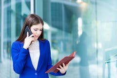 Занятая коммерсантка на работе Стоковые Фото Занятая коммерсантка на работе Стоковые Фото