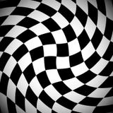 Затеняемая checkered картина с спирально эффектом искажения бесплатная иллюстрация Затеняемая checkered картина с спирально эффектом искажения бесплатная иллюстрация