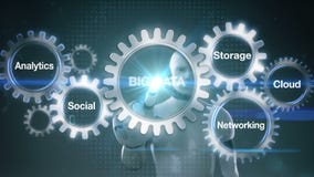 Зацепите с ключевым словом, аналитиком, Social, хранением, облаком, сетью, ` ДАННЫМ ПО ` касающего экрана киборга робота БОЛЬШИМ иллюстрация штока Зацепите с ключевым словом, аналитиком, Social, хранением, облаком, сетью, ` ДАННЫМ ПО ` касающего экрана киборга робота БОЛЬШИМ иллюстрация штока