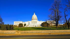 Здание капитолия США стоковые фотографии rf Здание капитолия США стоковые фотографии rf