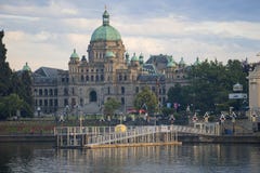 Здание парламента в Виктория, Британской Колумбии стоковое фото rf Здание парламента в Виктория, Британской Колумбии стоковое фото rf