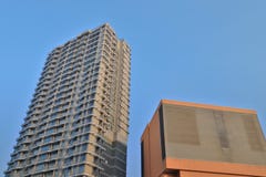 здания в жилом на западном kowloon стоковая фотография здания в жилом на западном kowloon стоковая фотография