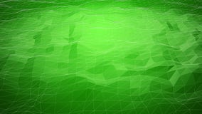 Зеленая абстрактная полигональная предпосылка с линиями wireframe Стоковые Изображения RF Зеленая абстрактная полигональная предпосылка с линиями wireframe Стоковые Изображения RF