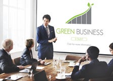 Зеленая концепция Eco ответственности консервации дела стоковое фото rf Зеленая концепция Eco ответственности консервации дела стоковое фото rf