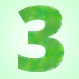 Зеленый цвет Кристл цвета 3 иллюстрация вектора Зеленый цвет Кристл цвета 3 иллюстрация вектора