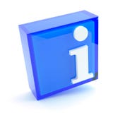 Знак информации, иллюстрация 3D иллюстрация вектора Знак информации, иллюстрация 3D иллюстрация вектора