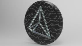 Значок cryptocurrency Tron TRX иллюстрация вектора Значок cryptocurrency Tron TRX иллюстрация вектора
