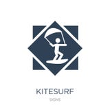 значок kitesurf в ультрамодном стиле дизайна значок kitesurf изолированный на белой предпосылке квартира значка вектора kitesurf иллюстрация штока значок kitesurf в ультрамодном стиле дизайна значок kitesurf изолированный на белой предпосылке квартира значка вектора kitesurf иллюстрация штока