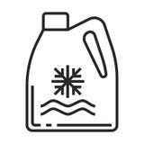 Значок антифриза иллюстрация вектора Значок антифриза иллюстрация вектора
