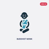 Значок вектора буддийского монаха 2 цветов от концепции religion-2 изолированный голубой символ знака вектора буддийского монаха бесплатная иллюстрация Значок вектора буддийского монаха 2 цветов от концепции religion-2 изолированный голубой символ знака вектора буддийского монаха бесплатная иллюстрация