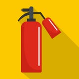 Значок гасителя, плоский стиль иллюстрация штока Значок гасителя, плоский стиль иллюстрация штока