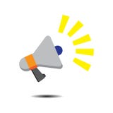 Значок знака мегафона Символ громкоговорителя r бесплатная иллюстрация Значок знака мегафона Символ громкоговорителя r бесплатная иллюстрация