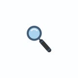 Значок лупы, увеличитель вектора или знак loupe Белая предпосылка также вектор иллюстрации притяжки corel 10 eps бесплатная иллюстрация Значок лупы, увеличитель вектора или знак loupe Белая предпосылка также вектор иллюстрации притяжки corel 10 eps бесплатная иллюстрация