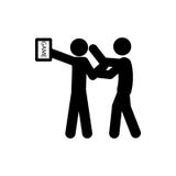 значок наркомании человека Элемент значка gamer для передвижных apps концепции и сети Значок наркомании человека глифа можно испо иллюстрация штока значок наркомании человека Элемент значка gamer для передвижных apps концепции и сети Значок наркомании человека глифа можно испо иллюстрация штока